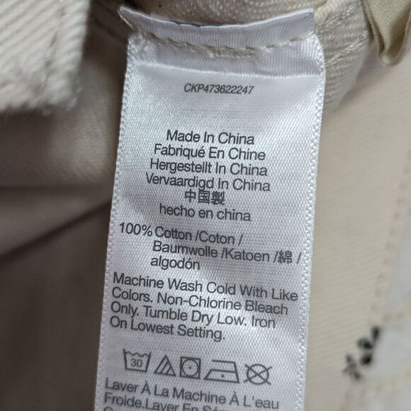 Madewell Denim Daisy Chore Jacket Classic Light Wash Workwear Style | XS NWT - Picture 9 of 11